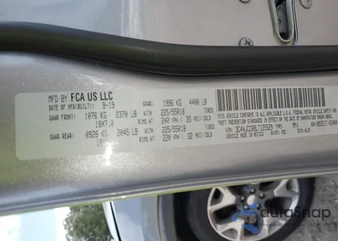 2020 Jeep Compass Limited Fwd из США, поврежденный, VIN 3C4NJCCB8LT125529